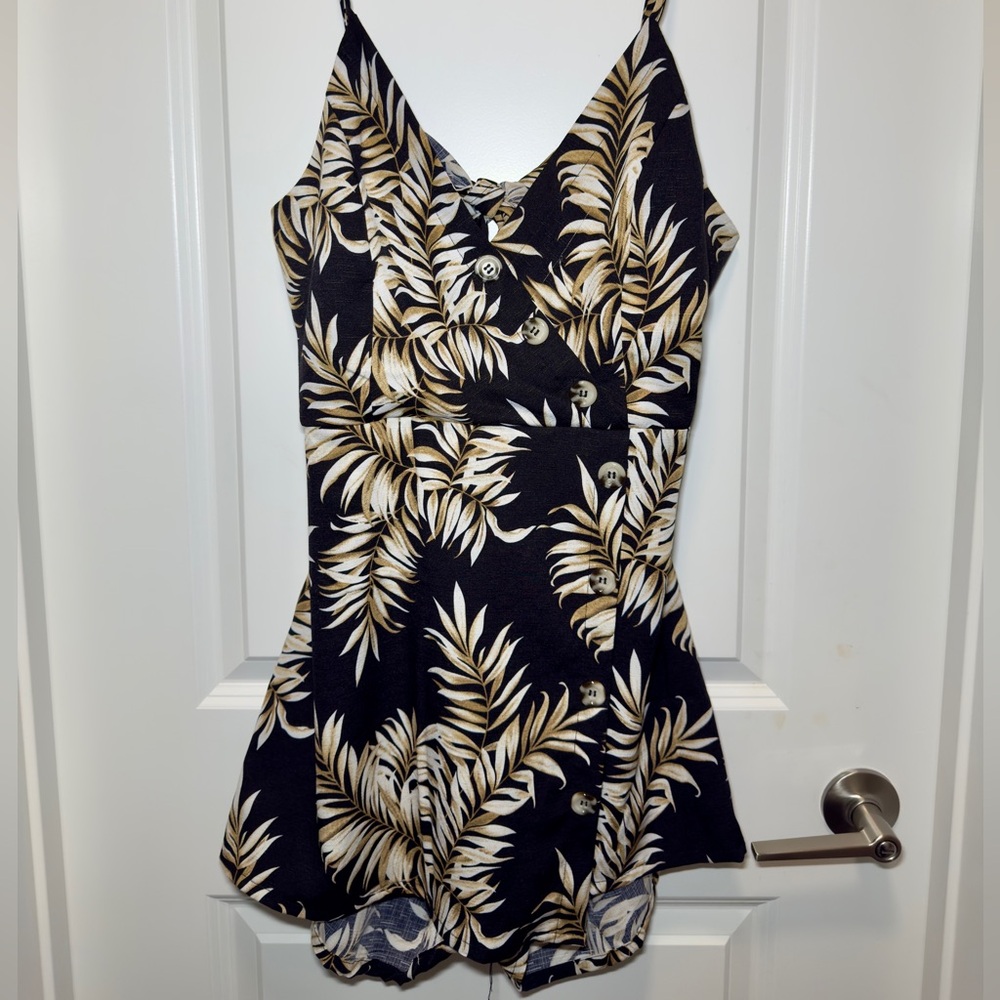 Revamped Black and Cream Dress